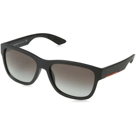 prada linea rossa men's 0ps 54is black rubber grey polarized|Prada Linea Rossa Men's 0PS 54IS Black Rubber/Grey Polarized.